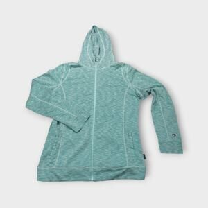 Women's KUHL Teal Light Weight Jogging Full Zip Hoodie Size Small